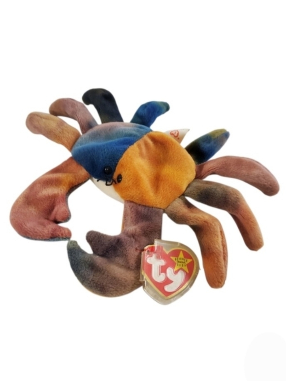 Ty Beanie Baby Claude The Crab 1996 Retired 5th Gen
